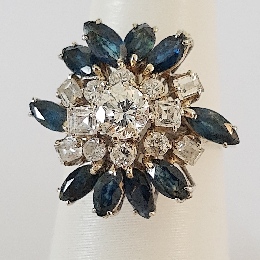 Beautiful custom-made diamond ring